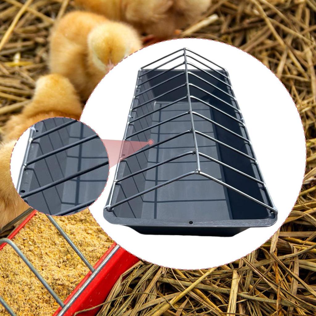 18 Slot Pigeon And Chicken Feeding Dish for Yard Use