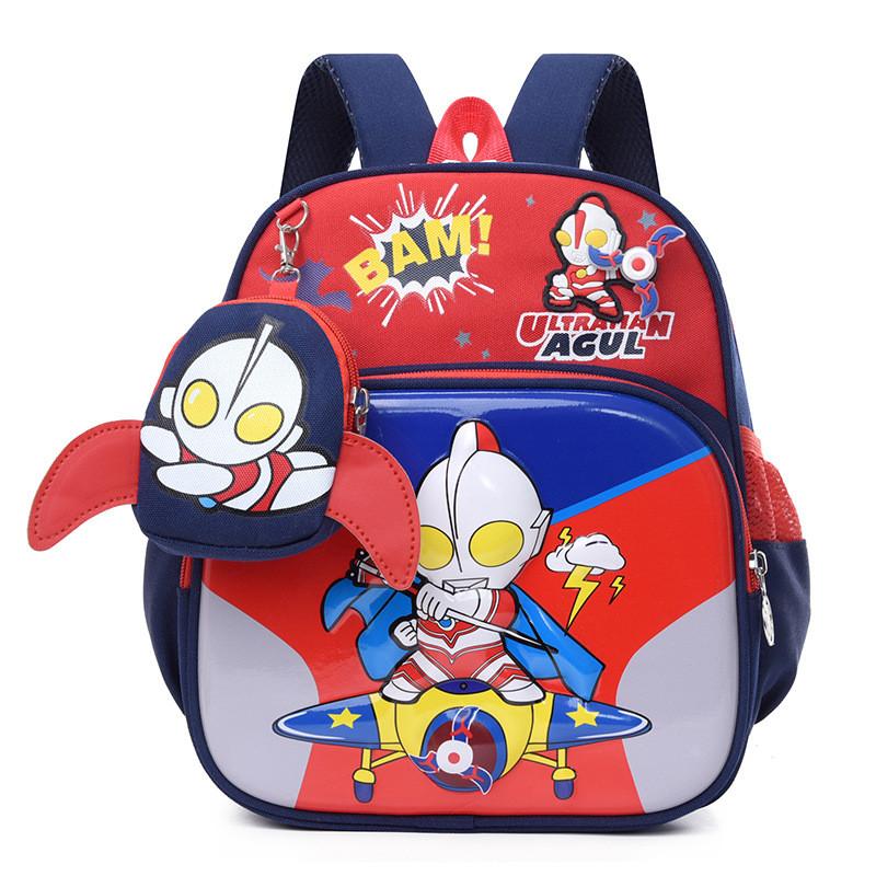 Ultraman Kuromi Melody Pattern Childrens Backpack With Breathable Oxford Fabric For Kindergarten Daily Use
