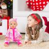 ZITA ELEMENT 5 Sets 14-18 Inch Baby Doll Clothes Outfits Casual Wear for 17 Inch Baby Doll Clothes 10 Pcs Doll Clothes and Accessories for 15 Inch