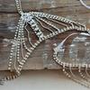 Stylish Multi-Layer Rhinestone Fringed Shoulder Chain, Bridal Wedding Ladies Crystal Shiny Shoulder Chain Women