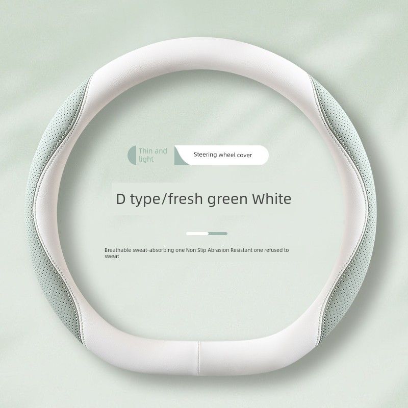 Haval Car Steering Wheel Cover H6 H2 H5 H7L H4 M6 Special Handle Cover for All Seasons, Non-Slip, Sweat-Absorbent, for Women