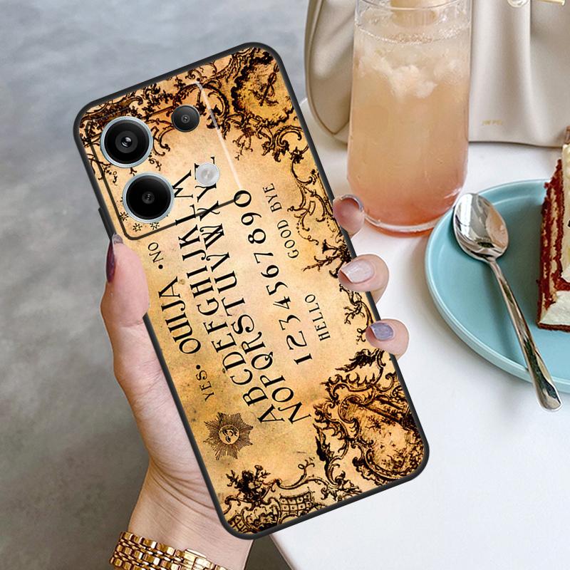 OUIJA BOARD Case For Xiaomi Redmi 12 9C 10C 12C 13C Redmi Note 13 12 9 10 11 Pro 9S 10S 11S 12S Coque