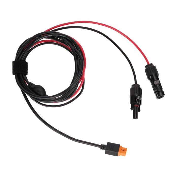 Câble d'Alimentation Solaire EcoFlow MC4 vers XT60i 2.5m