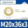 Ultra-Thin Brass Flat Washer Round Shim (Sizes M2-M20)