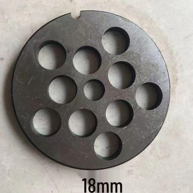 32-Type Meat Grinder Accessory Set: Cross Blade, Round Blade, Grating Plate, Hole Plate, Stainless Steel Blades
