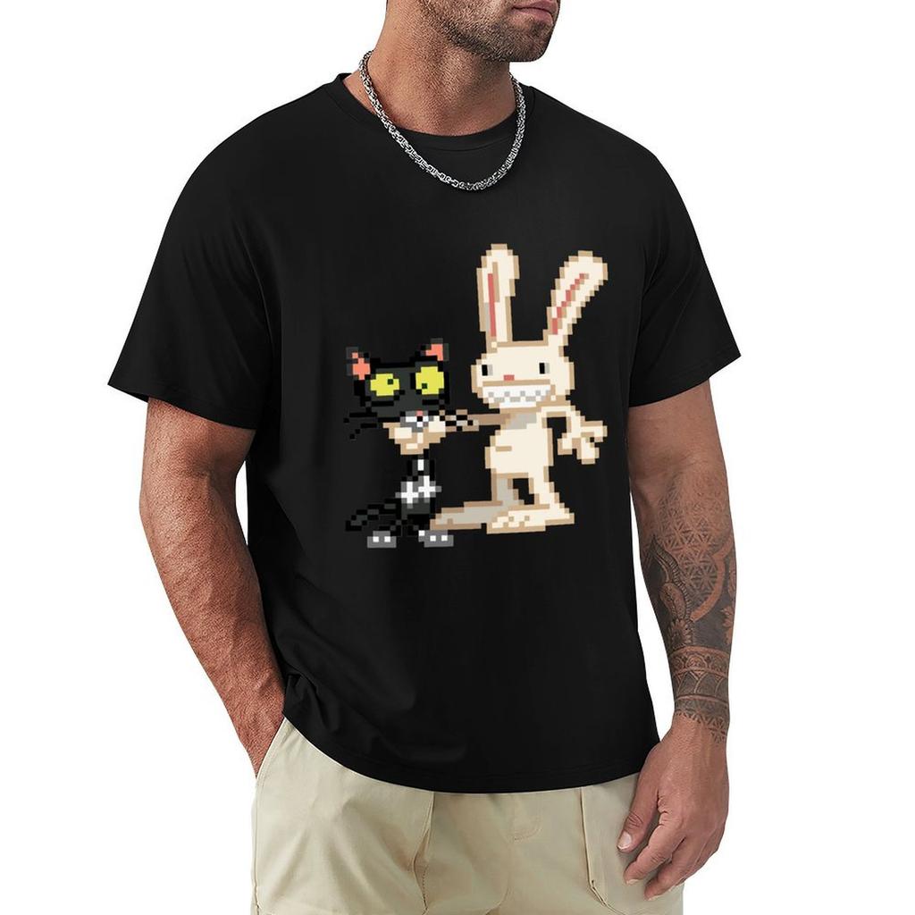 Occupiers Of A Universe Sam And Max Typical Fictional Characters 03 Dj Electronic TShirt anime mens shirts graphic tee