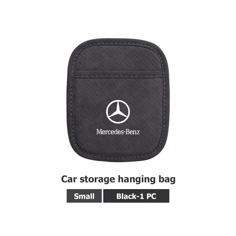 XDFMN1 Hot 2026 New For Benz Car Door Seat Back Self Pasting Multi-Functional Storage Bag For Mercedes Benz C180 C300 W124 W176 W177 C2