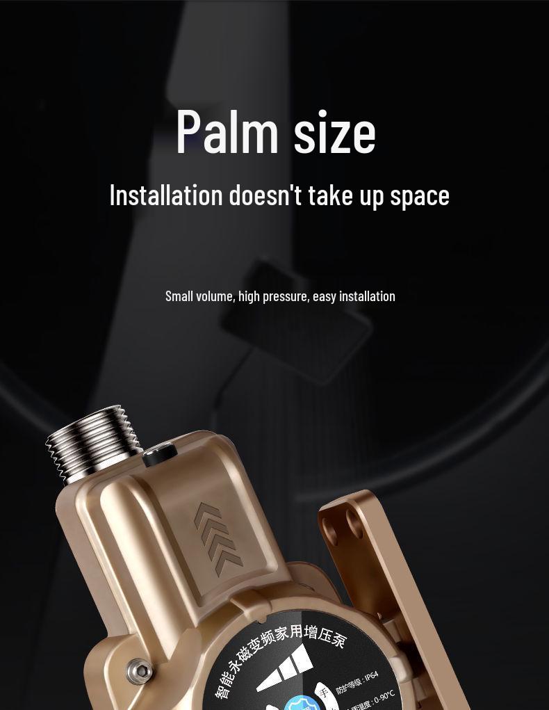 24V Automatische Hausdruckerhöhungspumpe für Warmwasserbereiter & Duschen