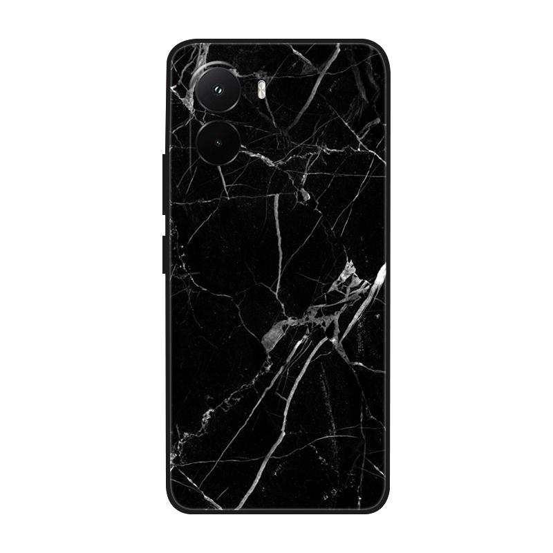 Etui na Poco M7 4G Fajne Malowane Marmurem Miękki Silikonowy Tylny Pokrowiec Na Xiaomi PocoM7 4G TPU Zderzak Fundas Poco M7 4G M 7 Coque