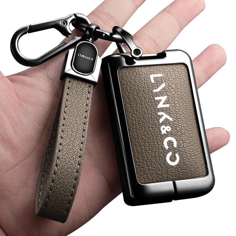 Lynk & Co 03 Key Case: Anti-Drop Protective Shell with Buckle for Models 01/02/05/06/08/09 - Men & Women