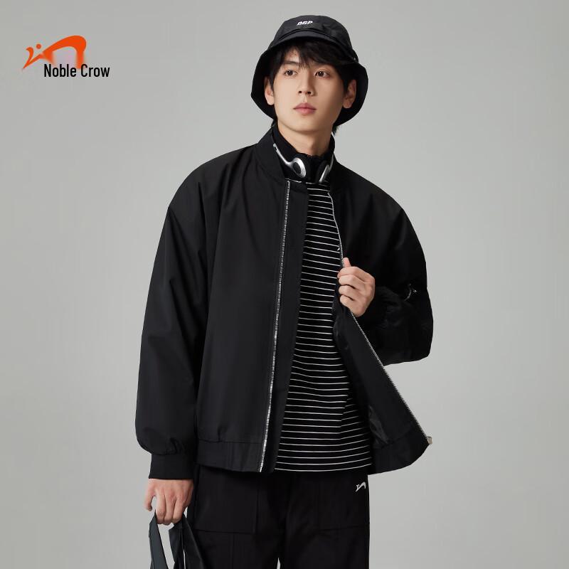 Noble Bird Unisex Retro Bomber Jacket