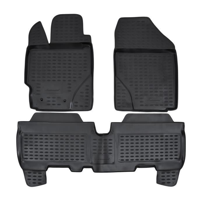 J&J AUTOMOTIVE | Tapis De Sol En Caoutchouc 3D Exclusive Pour Toyota Yaris 2005-2011