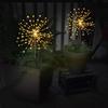 Solar Fireworks Outdoor Courtyard Lights Waterproof Taraxacum Lights Garden Festival Decorative Color Lights Ground Inserted Lawn Lights