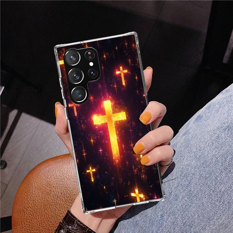Jesus Bible Phnoe Case for Samsung Galaxy S26 S25 Edge S23 S24 Ultra S22 Plus S21 S20 FE Unique Cover Soft Coque Galaxy S25 S23