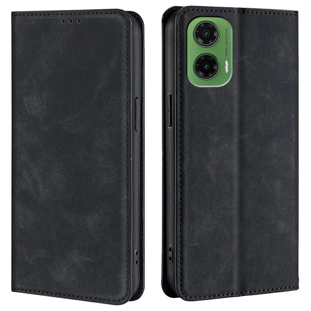For Motorola Moto G35 5G Case Card Holder PU Leather Magnetic Closing Phone Cover