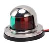 Boat Navigation Lights Marine Grade Stainless Steel 316 IP68 Waterproof 2 Color LED Bow Light DC12V for Yachts Ships