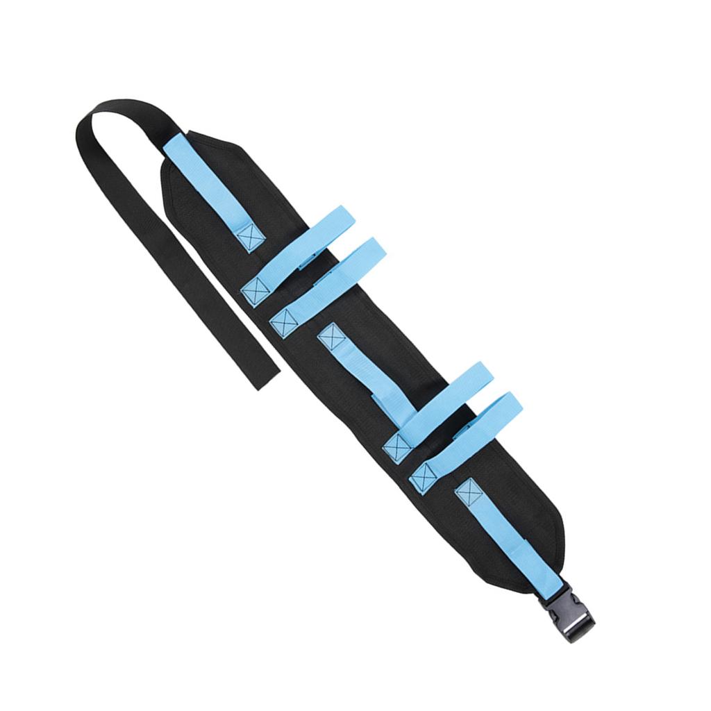 Gait Belt Transfer Walking Moving Tool with Hand Grips Quick Release Buckle Patient Safety