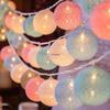 Multicolor Flashing String Lights for Starry Sky and Outdoor Decor - Perfect for Camping, Parties, and Room Ambiance