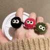 Soft & Cute Plush Ring for Women - Douyin's Popular Spring Fashion: Versatile, Fun, and Stylishly Unique.