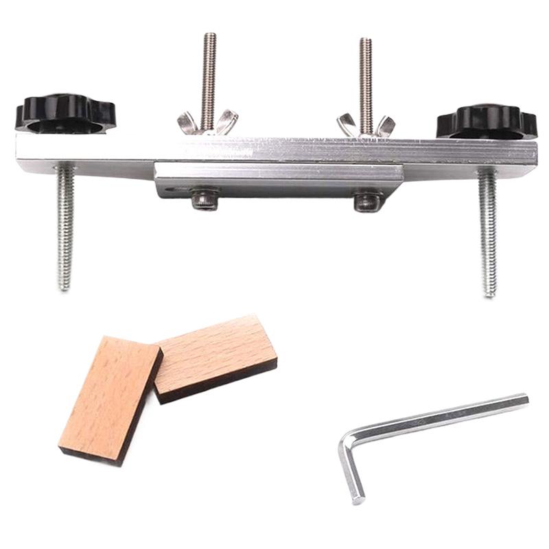 

Зажим для гитарного бриджа, инструмент для ремонта гитарного лютье с L-образным ключом, деревянные блоки, инструмент для замены гитары, инструмент для бриджа классической гитары, ручной as the picture