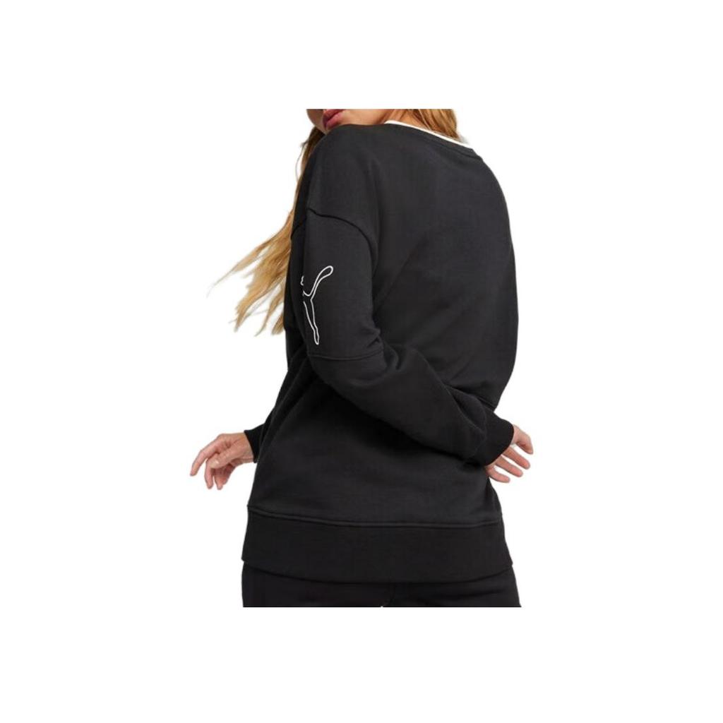 New PUMA Sweatshirts Women's Black 676681-01