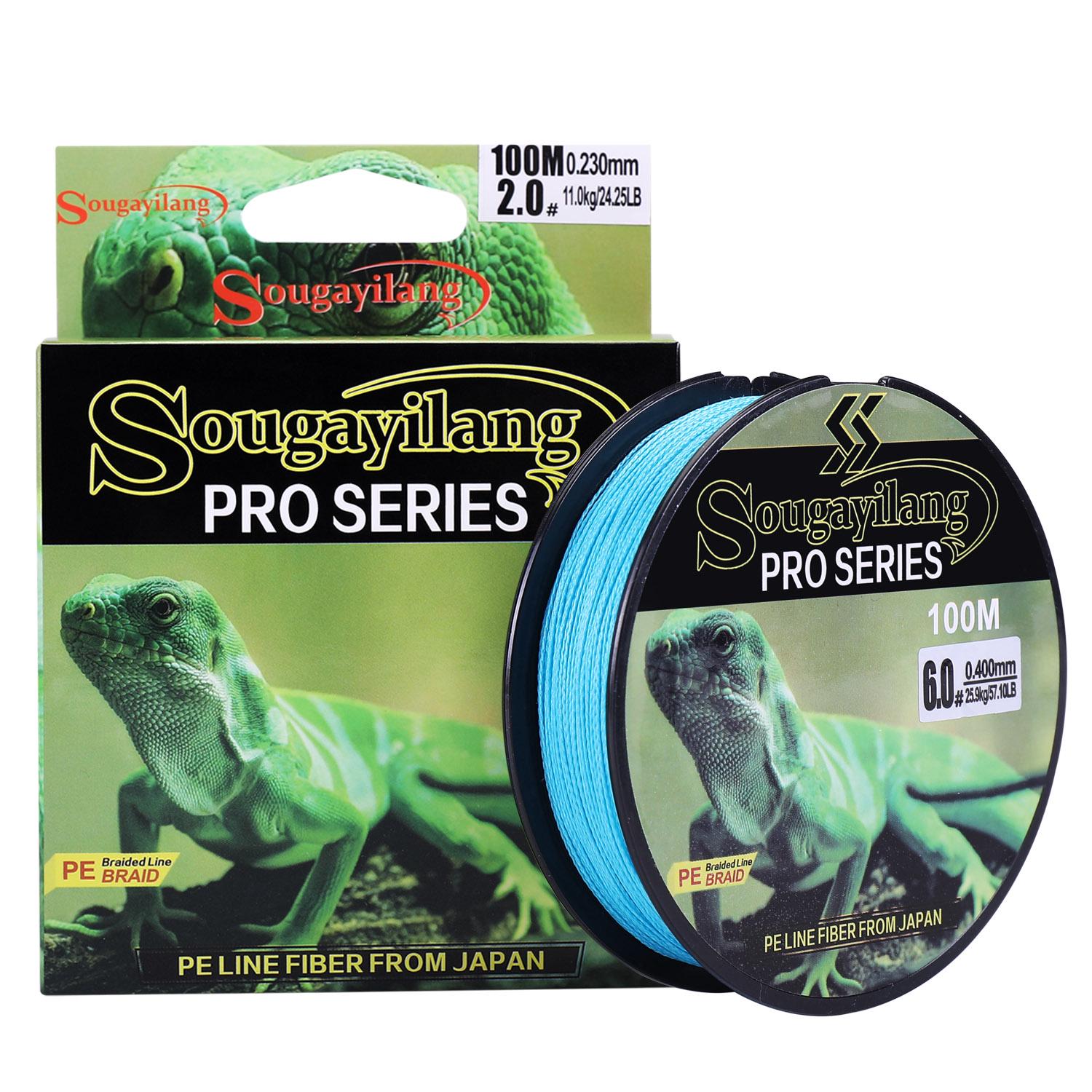 

Леска, 4 нити, 100 м, плетеная леска, 4 нити, полиэтиленовая спиннинговая рыболовная катушка, плетеная леска 0.4 синий