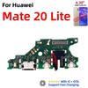 Aiinant USB Charger Dock Connector Port Charging Board Flex Cable For Huawei Mate 20 20X 30 40 40E Lite Pro RS Sim Phone Parts