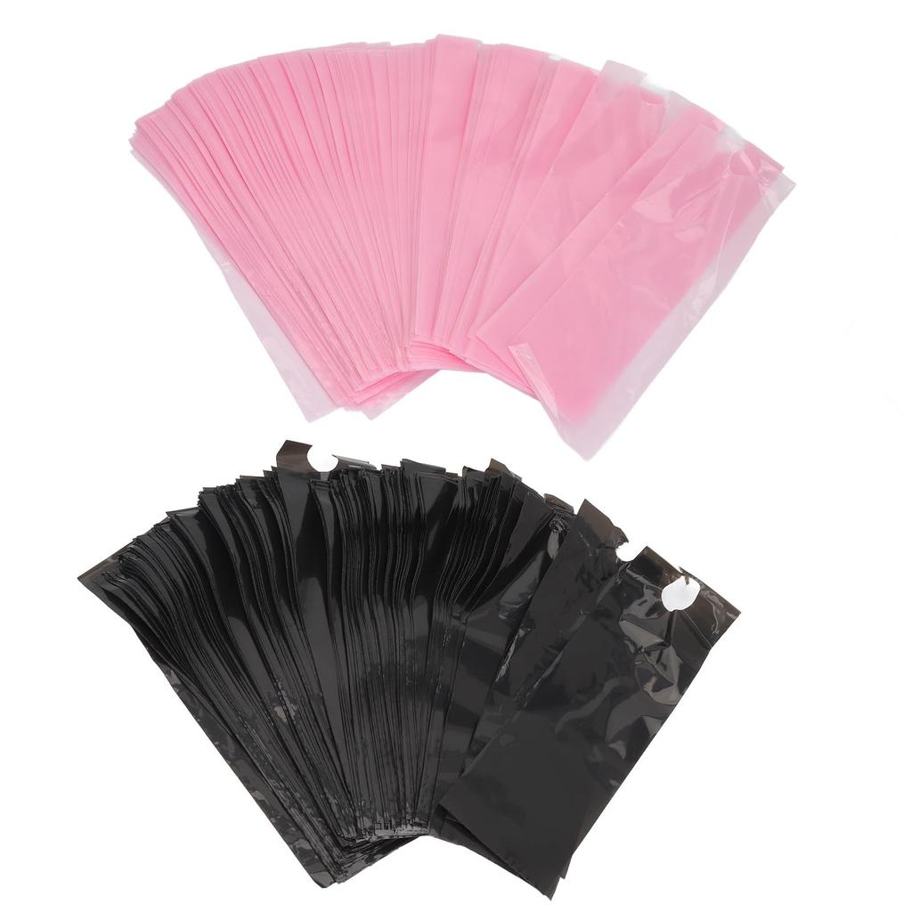 200pcs Pink Cartridge Tattoo Machine Bag Sleeves 200pcs Black Disposable Tattoo Pen Covers