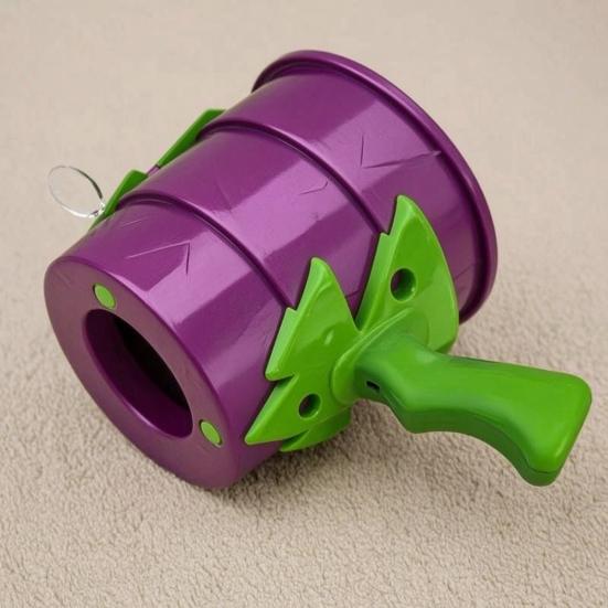 Handheld Air Cannon Toy Toy, No Battery Required Shooter Prank Manual Pressure Launcher Science Experiment for Indoor Outdoor