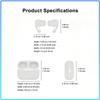 Bluetooth AirPods Pro 3. Generation In-Ear True Wireless Kopfhörer Präziser Klang IPX4 Wasserdicht USB-C Ladefunktion Einzelhandelsverpackung