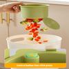 Space Efficient Sink Mounted Drying Rack ABS Plastic Easy Installation Hanging Organizers Vegetable Strainer Basket