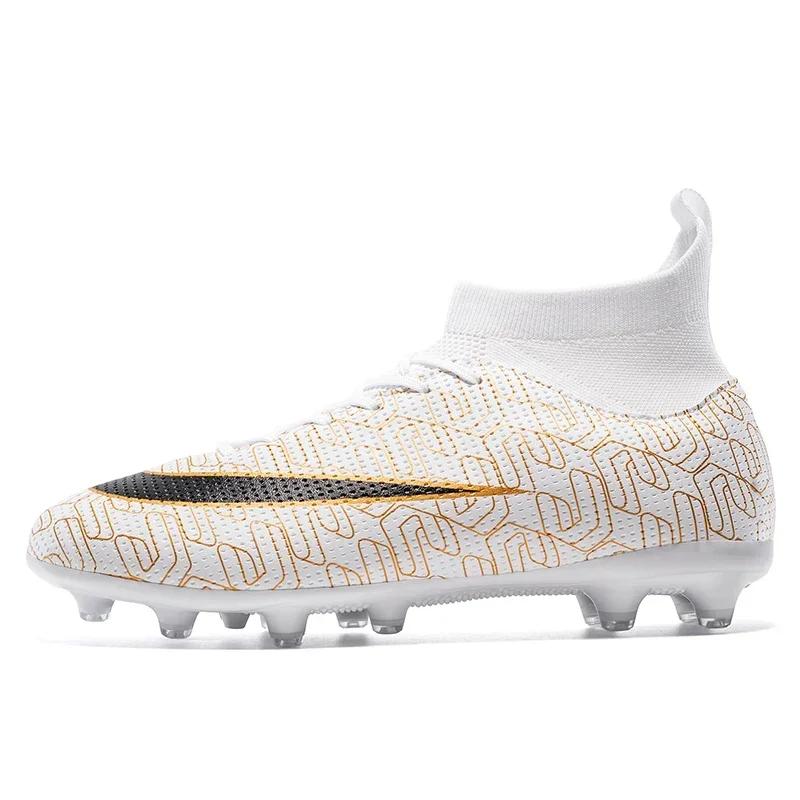 

Men Football Field Boots Society Turf Soccer Shoes Comfortable Students Boy Training Non Slip Top Quality Indoor Football Shoes 31
