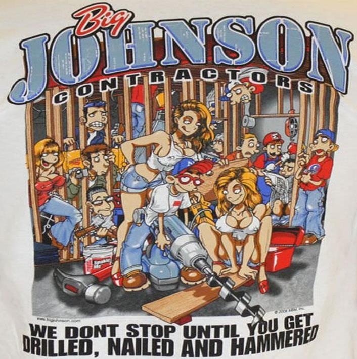

Big Johnson t shirt t shirt shirt art graphic- FATHER DAY gift new Unisex T-Shirt XXXXL