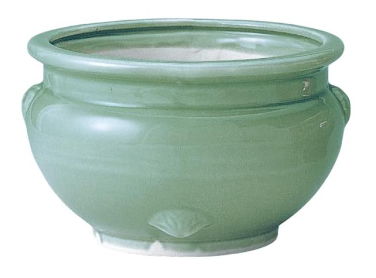 

Flat-bottomed Celadon Incense Burner [5 inches] Buddhist Altar Supplies, Home Memorial Supplies, Urn Use