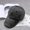 Washed Hat Old Baseball Hat Retro Duckbill Hat Solid Color Women S Outdoor