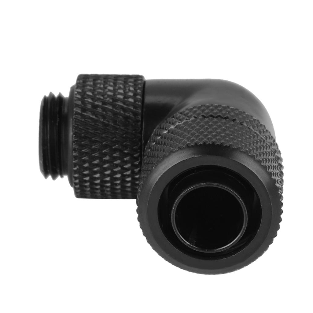 G1 4 Thread Water Cooling Fitting Thin Tube 90 Degrees  Right Angle Elbow