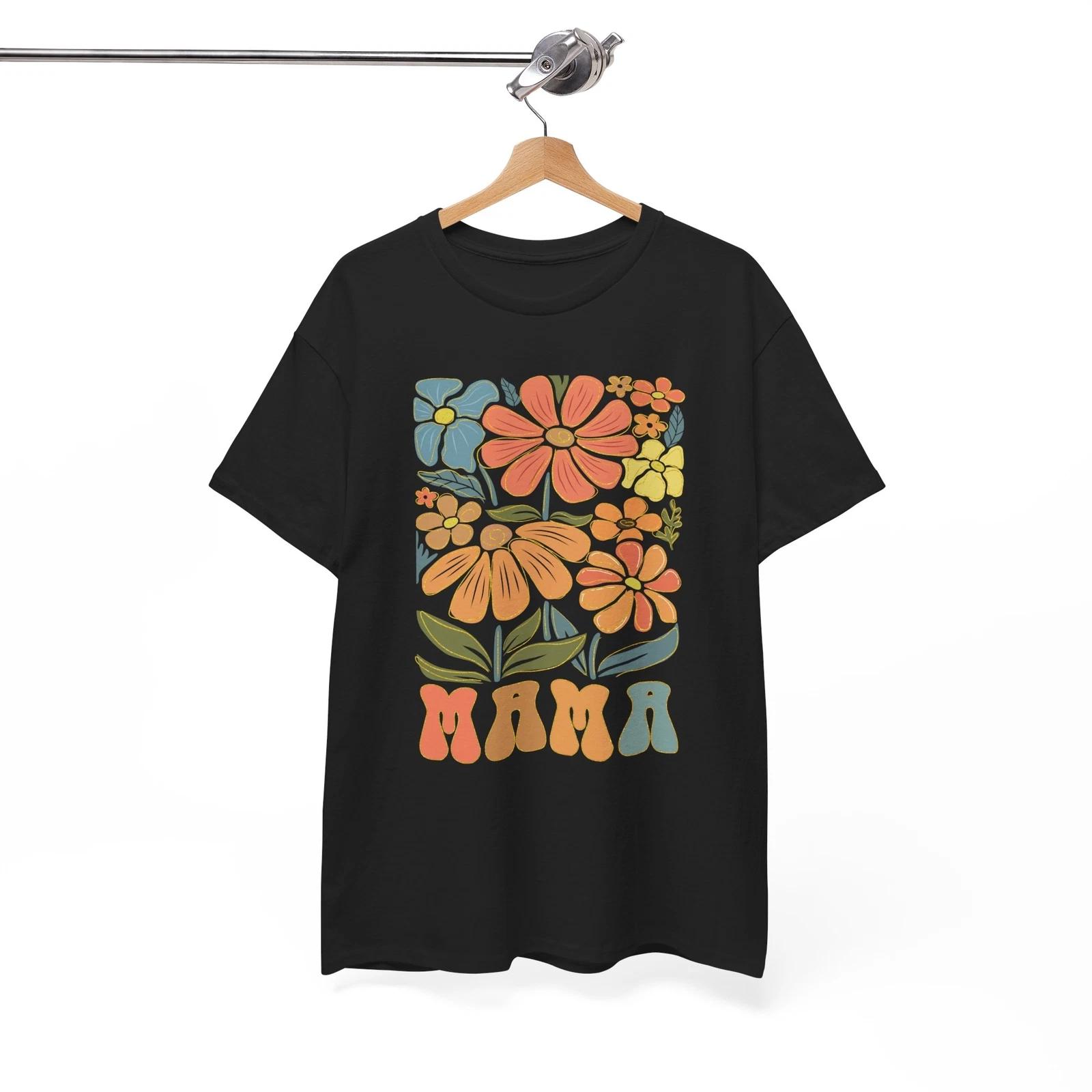 

Mom floral T-Shirt | Funny Parent Life Tee | Cute Gift 2XL