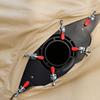 Tent Heater No-Hole Chimney Guard with Clamp Fasteners Anti-Scalding
