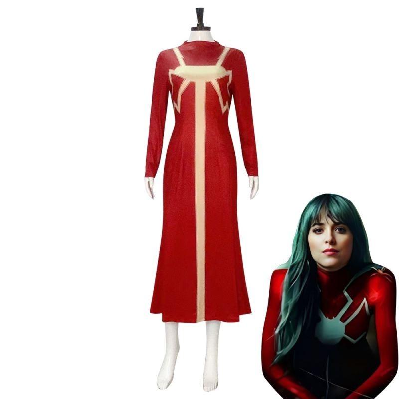 2024 Sensational Madame Web Cosplay Costume Spandex Jumpsuit For Halloween XL