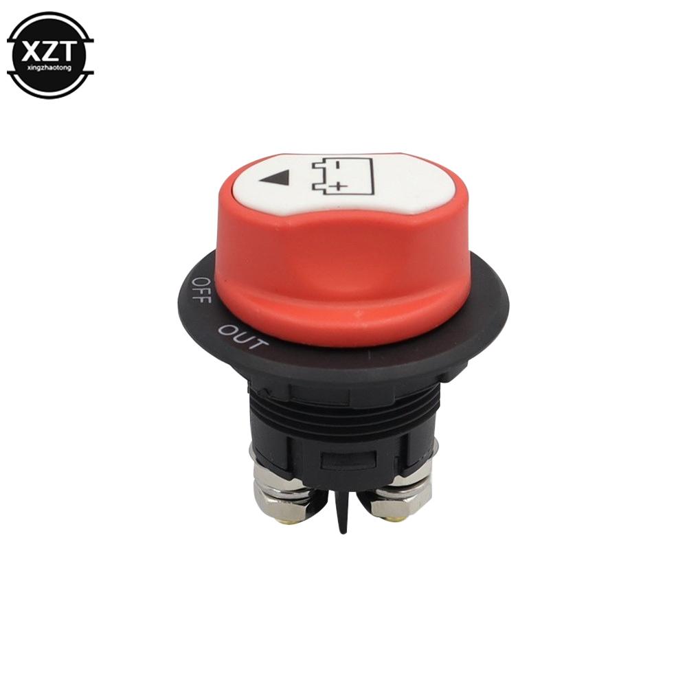 1PC 50 100 200A Car Battery Race Rally Switch 12V Battery Disconnector Isolator Cut Off Switch Kit For RV Motorcycle Truck Boat