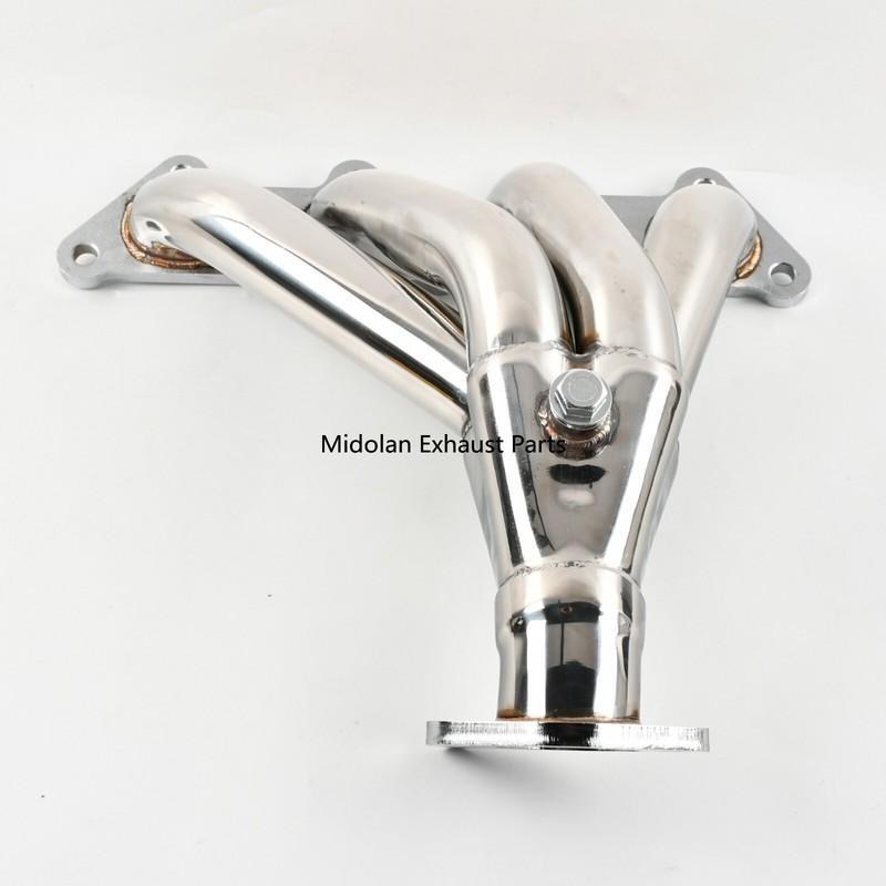 Stainless Steel Exhaust Manifold Header for 2000-2005 Mitsubishi Eclipse 2.4L High Performance Cat-Back Exhaust System