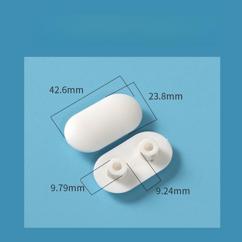 White Old Toilet Seat Cover Toilet Board Buffer Shock-Absorbing Soft Rubber Gaskets Accessories Anti-Slip Silent Foot