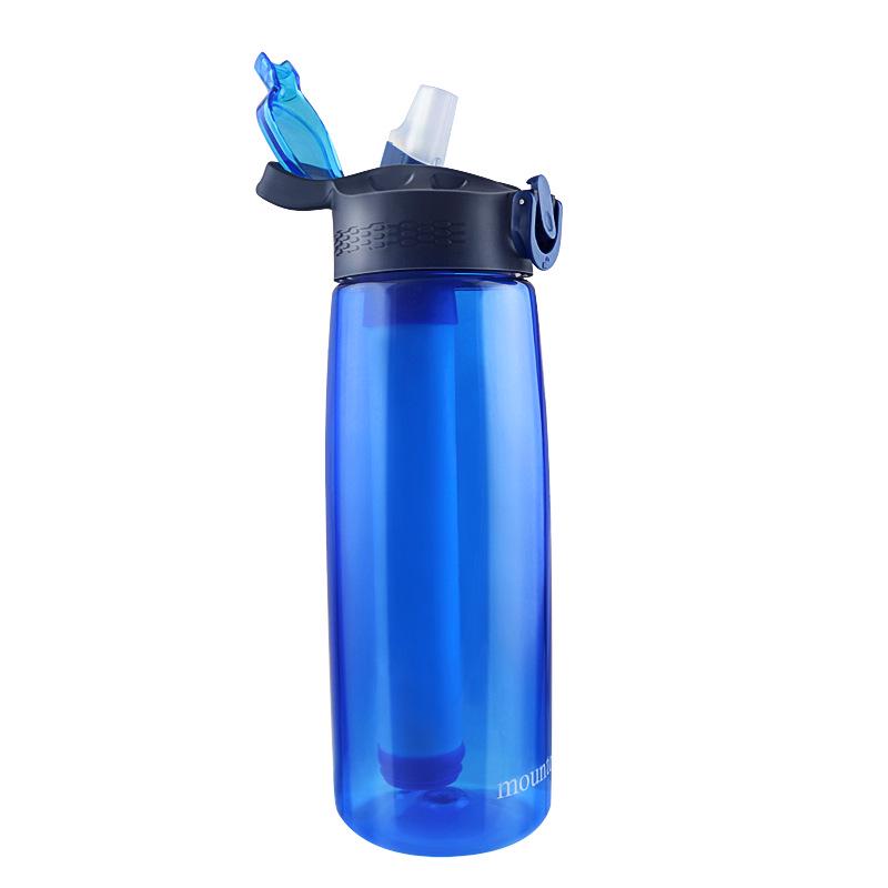 Tritan Filter Straw Water Cup for Outdoor Sports