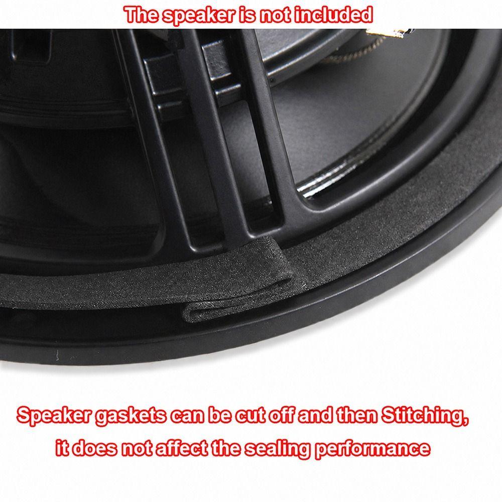 5Pcs Shockproof Speaker Sealing Gasket Woofer Seal Pad  for Woofer Speaker Sealing