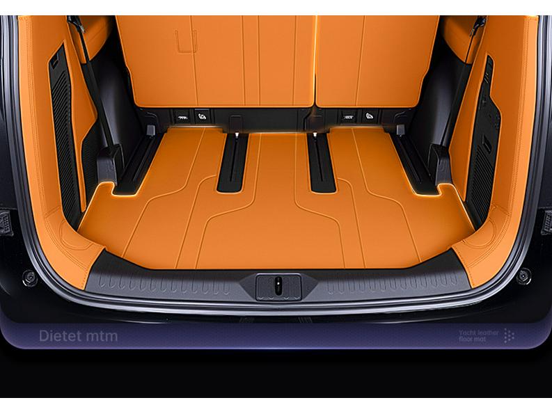 Full Coverage Trunk Mat for 2025 WEY Gaoshan 7 - Car Interior Accessory