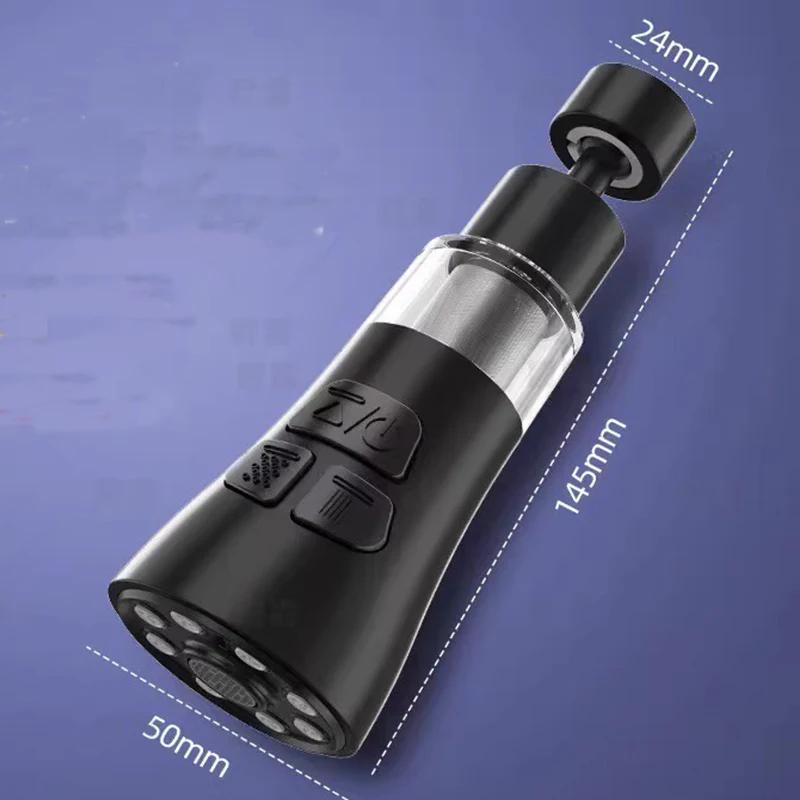 Universal 3 Mode Kitchen Faucet Adapter Aerator Shower Head Filter Home Water Saving Bubbler Splash Filter Tap Nozzle Connector