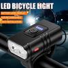 BK02 Luz de bicicleta recarregável USB T6 LED Luzes de bicicleta 6 modos Lanterna MTB Farol de bicicleta para ciclismo Lâmpada frontal de bicicleta