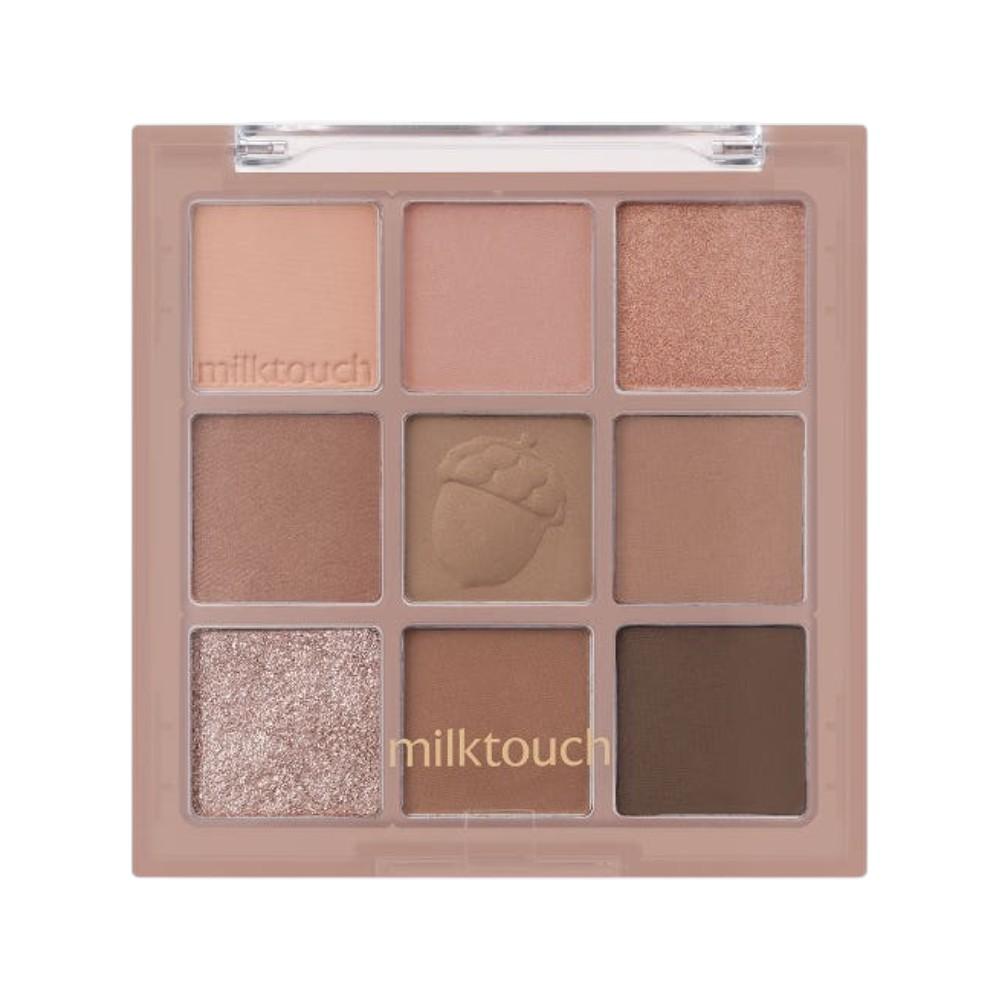 Milk Touch Tone On Shadow Palette 03 My Favorite Autumn Daily Eye Makeup Shimmer Matte Glitter 7.8g