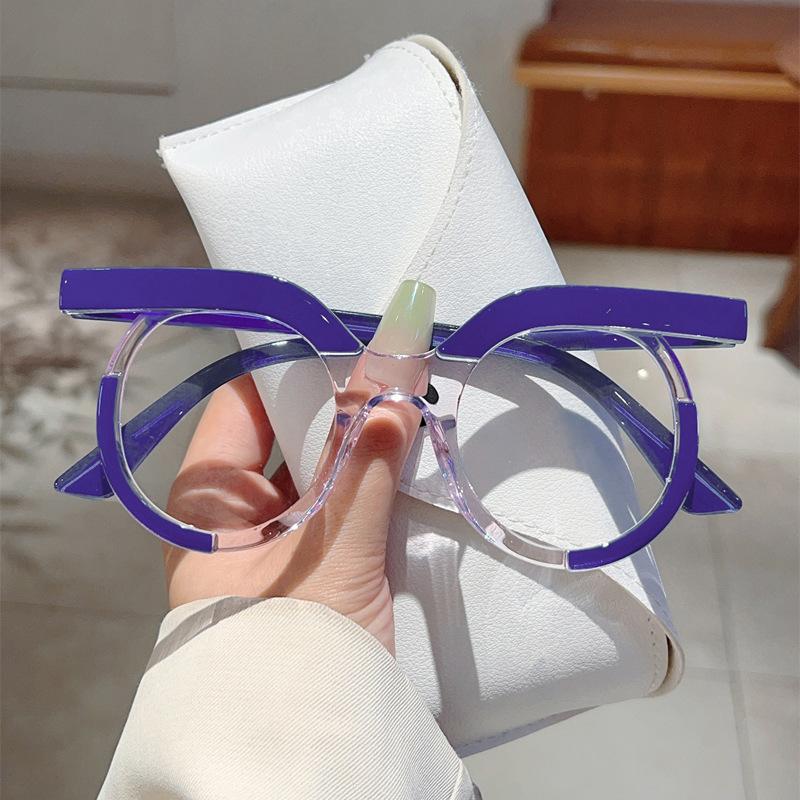Women'S Transparent Anti Blue Light Myopia Computer Glasses Frame Optical Prescription Eyewear Female Eyeglasses Frames
