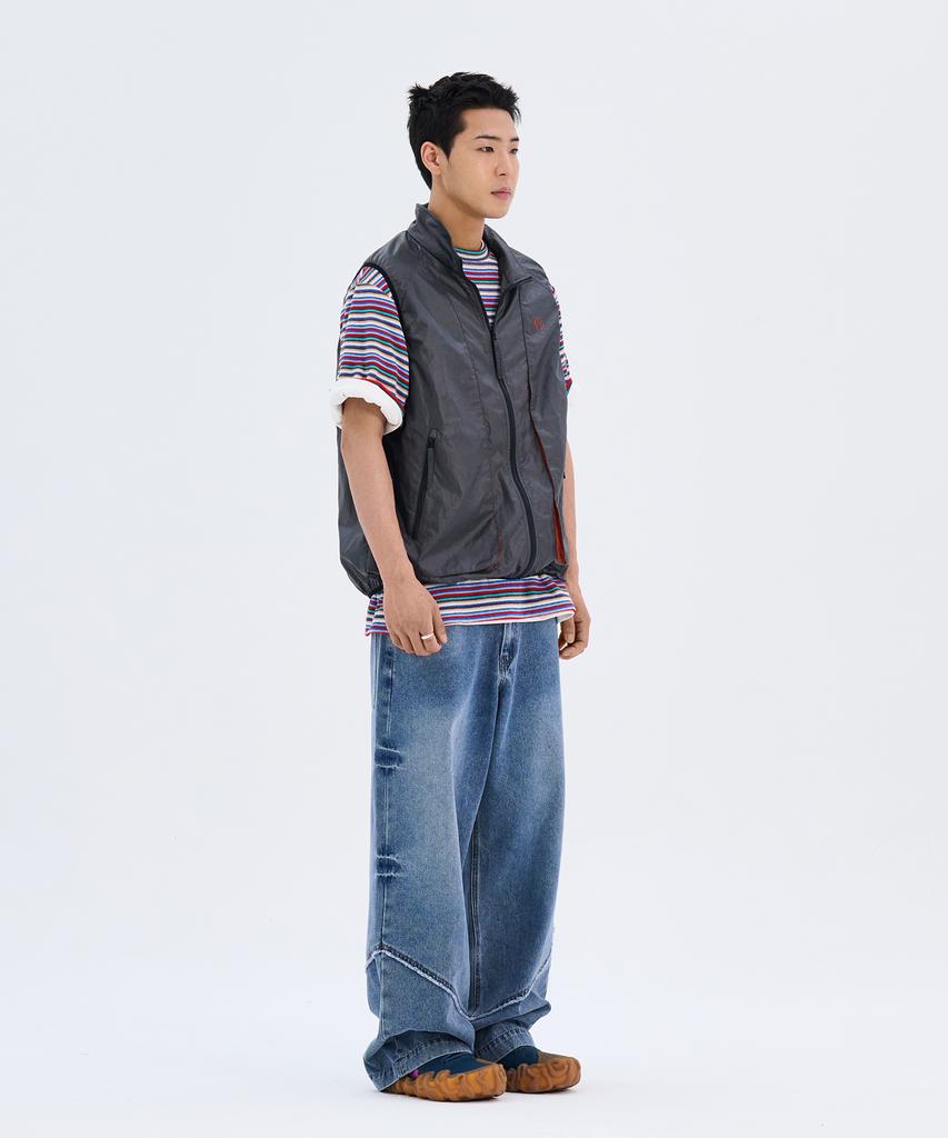 Nontype Hidden Effect Light Wind Vest (Dark Drey)